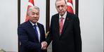 Cumhurbaşkanı Erdoğan, Moğolistan MGK Sekreteri Enkhbayar'ı kabul etti
