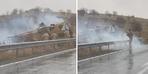Mardin'de zırhlı askeri araç hendeğe devrildi!  2 yaralı asker