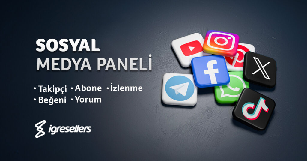 igresellers, Smm panel, Sosyal medya paneli, Sosyal medya bayilik paneli