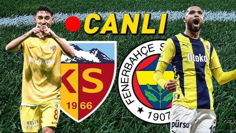Olası 11, Kayserispor-Fenerbahçe maçı öncesi belli oldu!