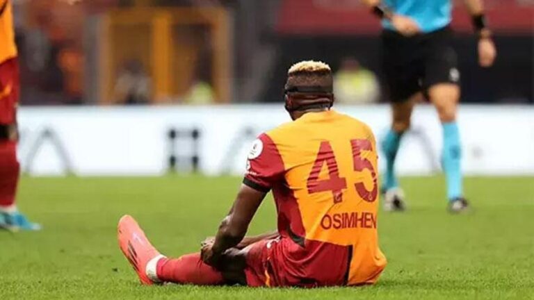 Osimhen'in Galatasaray'daki durumu belli oldu
