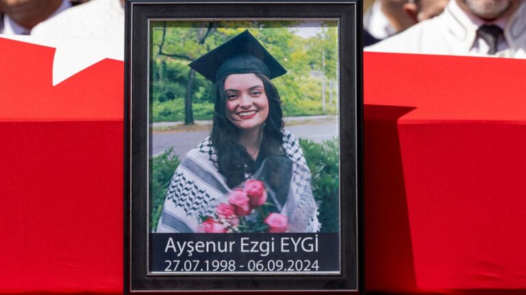 Dışişleri Bakanlığı’ndan Ayşenur Ezgi Eygi için anma mesajı